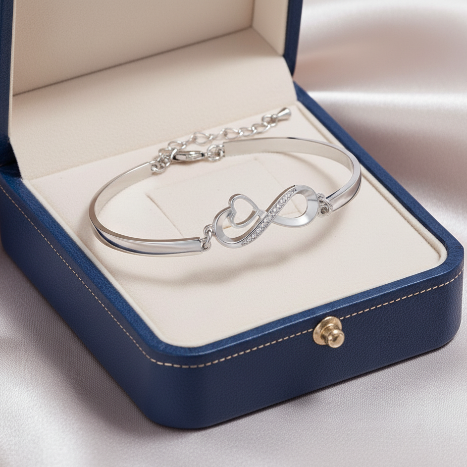 Jewelance™ InfinityHeart 1+1 GRATIS - Elegant Uendelighed Hjerte Modearmbånd