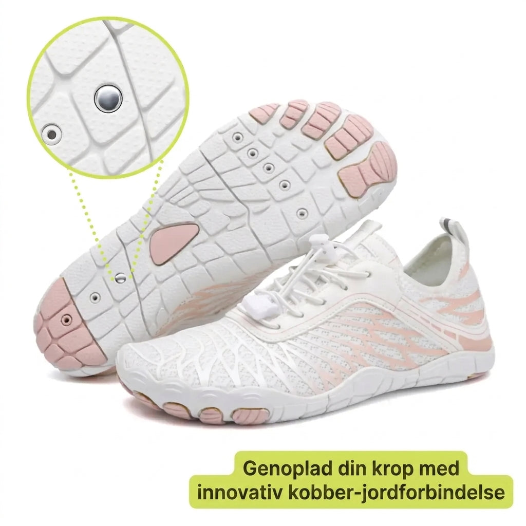 NaturSkridt Sort-Turkis – zero-drop barfodssko – Sort-Tyrkis