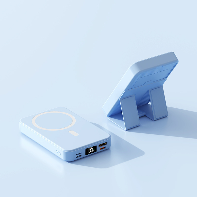 GoCharge: Magnetisk Trådløs Bærbar Hurtig Opladnings Power Bank