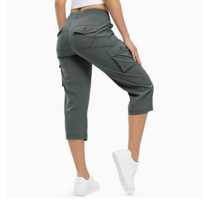 Icone™ ModernPants: Casual Komfortable Løse Pasform Stil Moderne Korte Bukser Til Kvinder