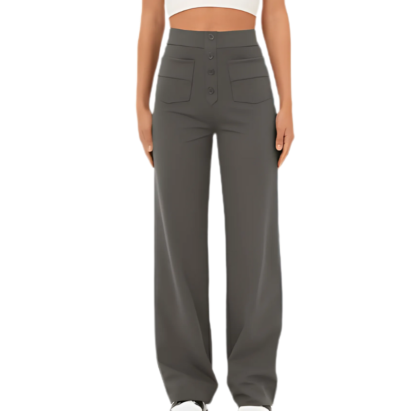 Icone™ FlexTrousers: Høj Taljet Alle Dag Komfort Fleksibel Bukser
