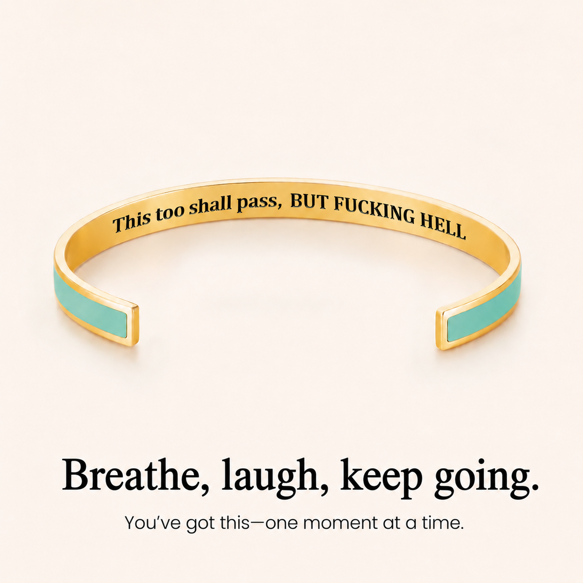 Jewelance™ CuffBracelet 1+1 GRATIS: Stilfuld Farve Indlæg Åben Cuff Statement Armbånd