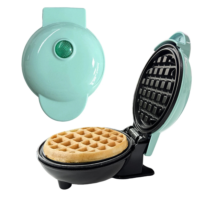 Globetrek° WaffleMaker: Hurtig Og Nem Morgenmad Mini Vaffeljern Maskine