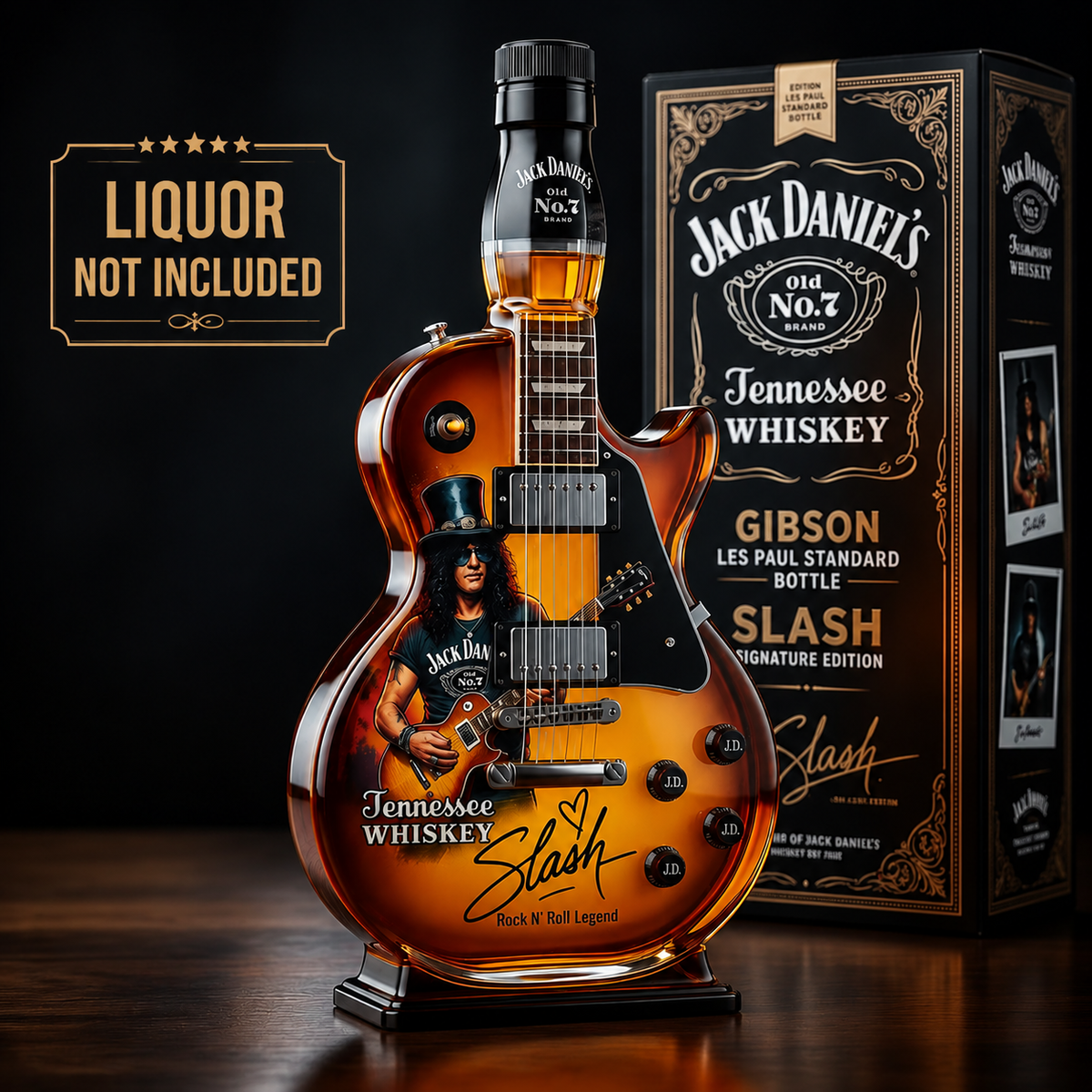 GuitarDecanter™ - Premium Samlerens Guitar-Inspirerede Dekanter