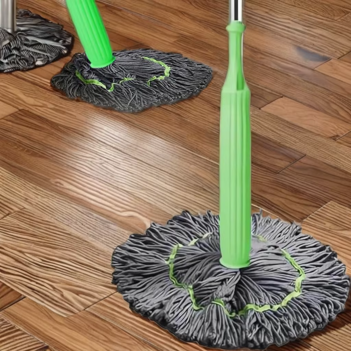 Cleaner Pro° SmartSqueeze 1+1 GRATIS: Håndfri Selv-Vridende Smart Klem Dreje Moppe