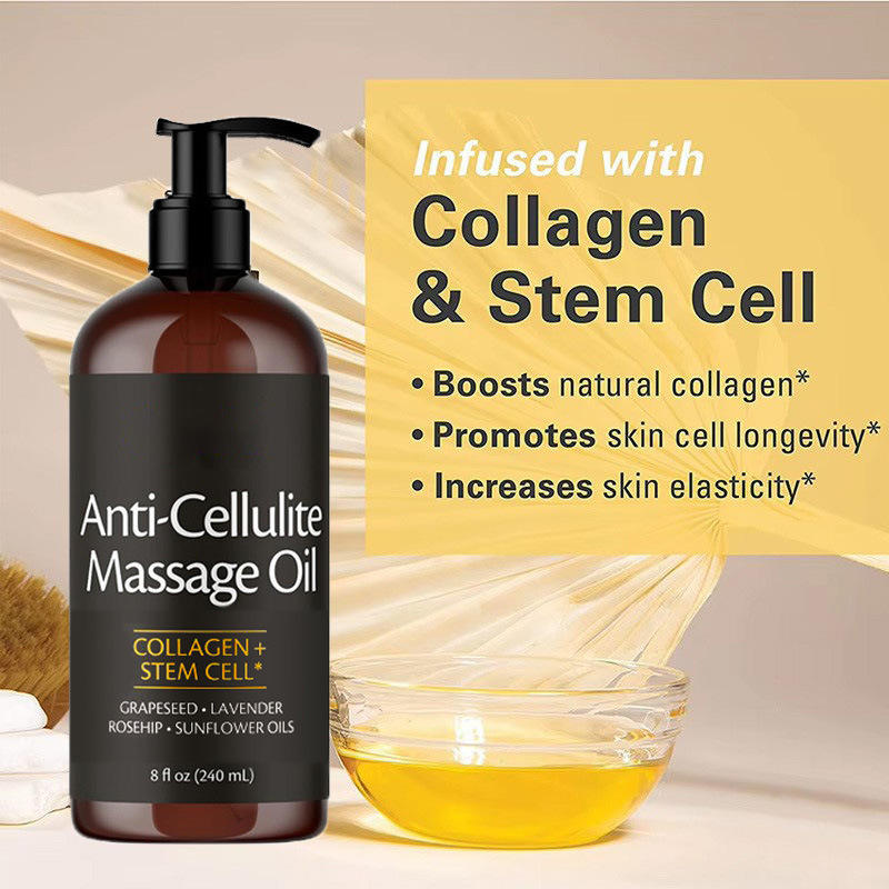 CollagenOil - Krop Og Hudpleje Anti Cellulite Fugtighedsgivende Kollagenolie