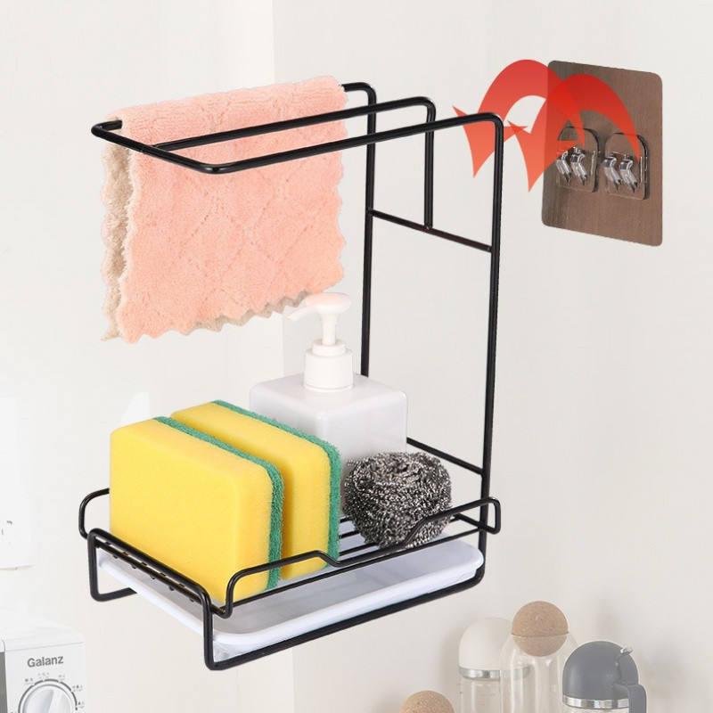Globetrek° SinkOrganizer - Køkkenvask Organizer med Tørrerack