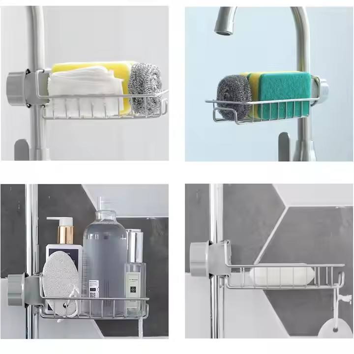 Globetrek° DrainRack 1+1 GRATIS - Justerbar Køkkenvask Og Badeværelses Afløbs Rack