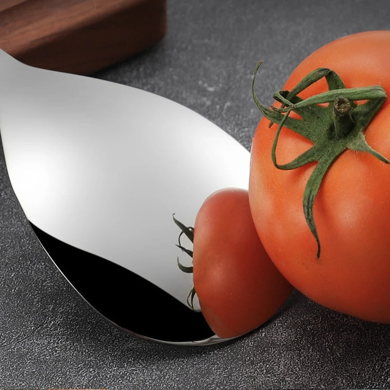 Globetrek° RiceSpoon - Antiklæbende Rustfrit Stål Ris Serveringsske