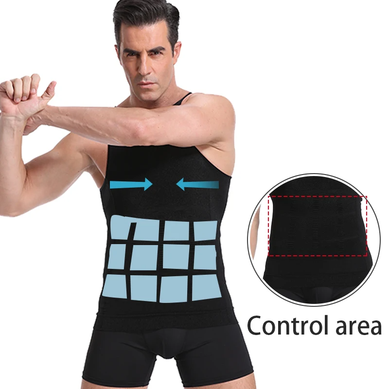 Icone™ BodyShaper 1+1 GRATIS - Mænds Stilige Slanke Færdige Tank Kropp Formere