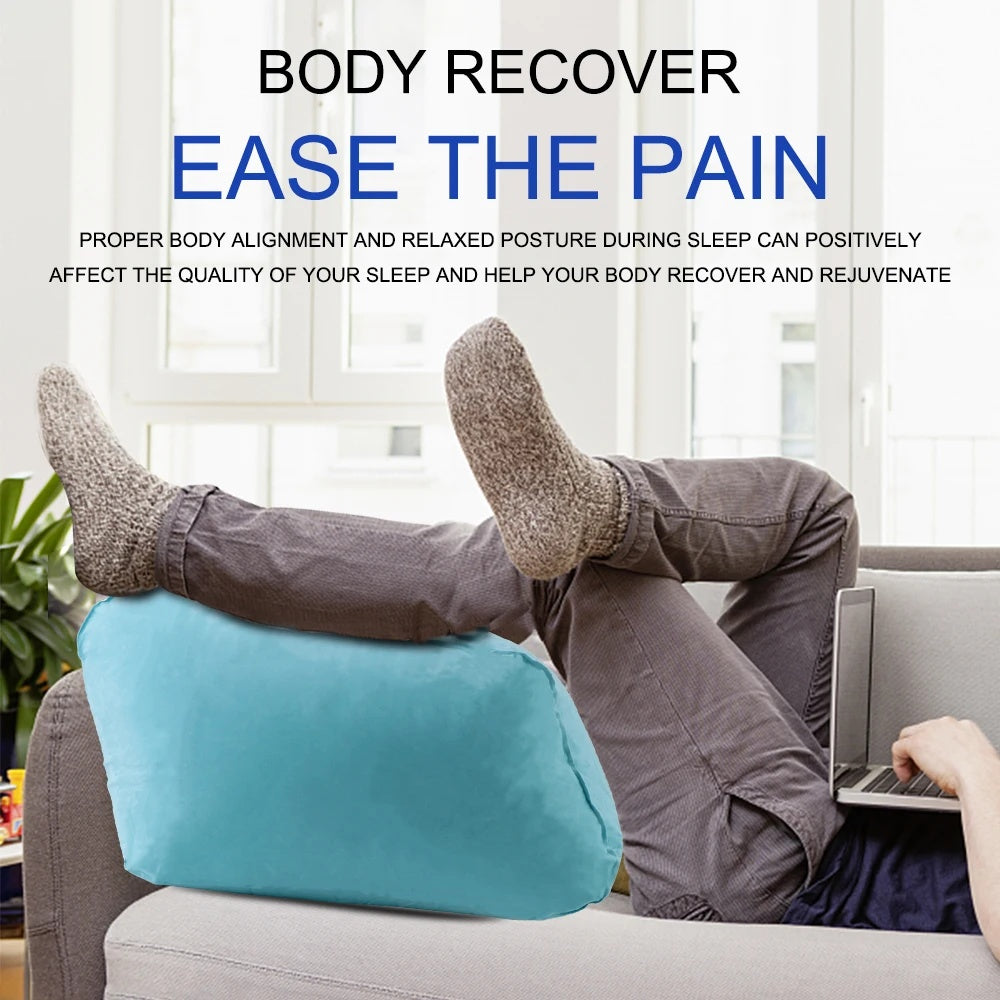 ElevationPillow: Oppustelig Benstøtte Komfortabel Elevation Pude