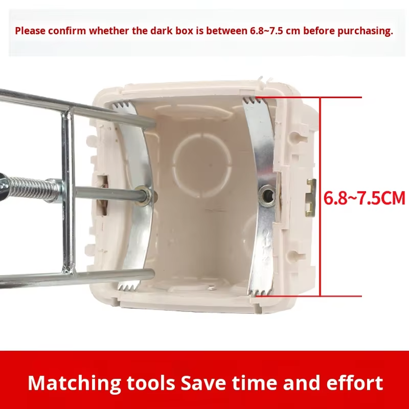 SocketFixer 5+5 GRATIS - Sikker Stikkontakt Passe Let Installation Udtag Reparation Beslag Fixer