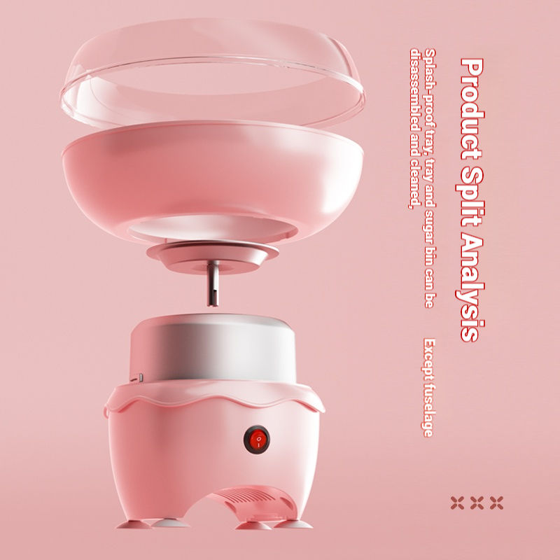 Globetrek° CandyCloud: Elektrisk Nem At Bruge Sød Behandling Cotton Candy Maker