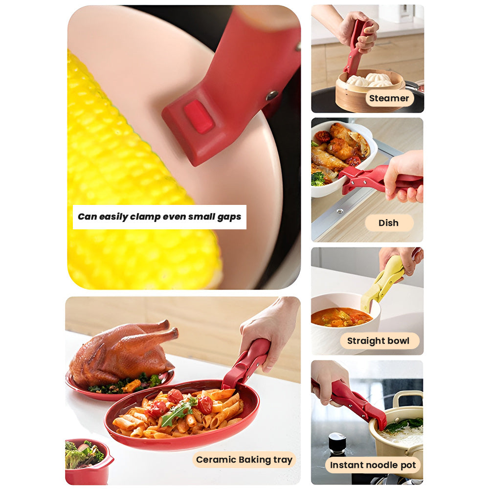 Globetrek° GripClip 1+1 GRATIS: Multipurpose Varmebestandig Køkken Klips Holder