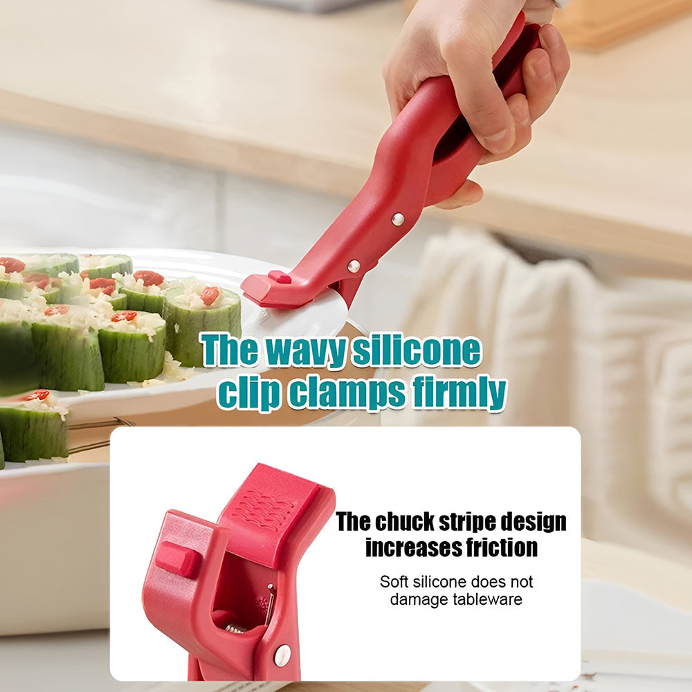 Globetrek° GripClip 1+1 GRATIS: Multipurpose Varmebestandig Køkken Klips Holder
