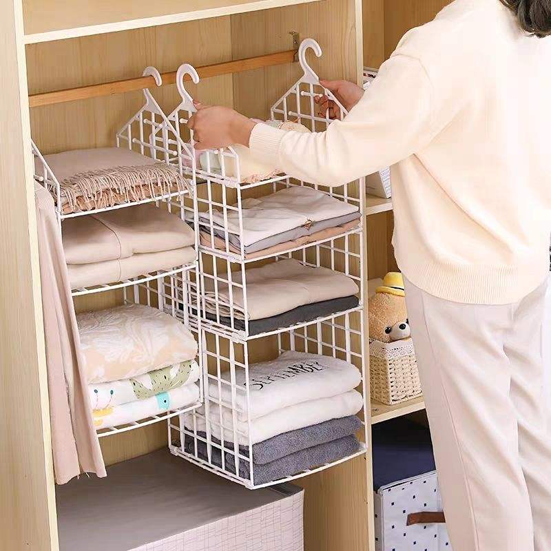 GlideHold® HangingOrganizer: Pladsbesparende Multi-Lags Vertikal Hængende OpbevaringsOrganizer