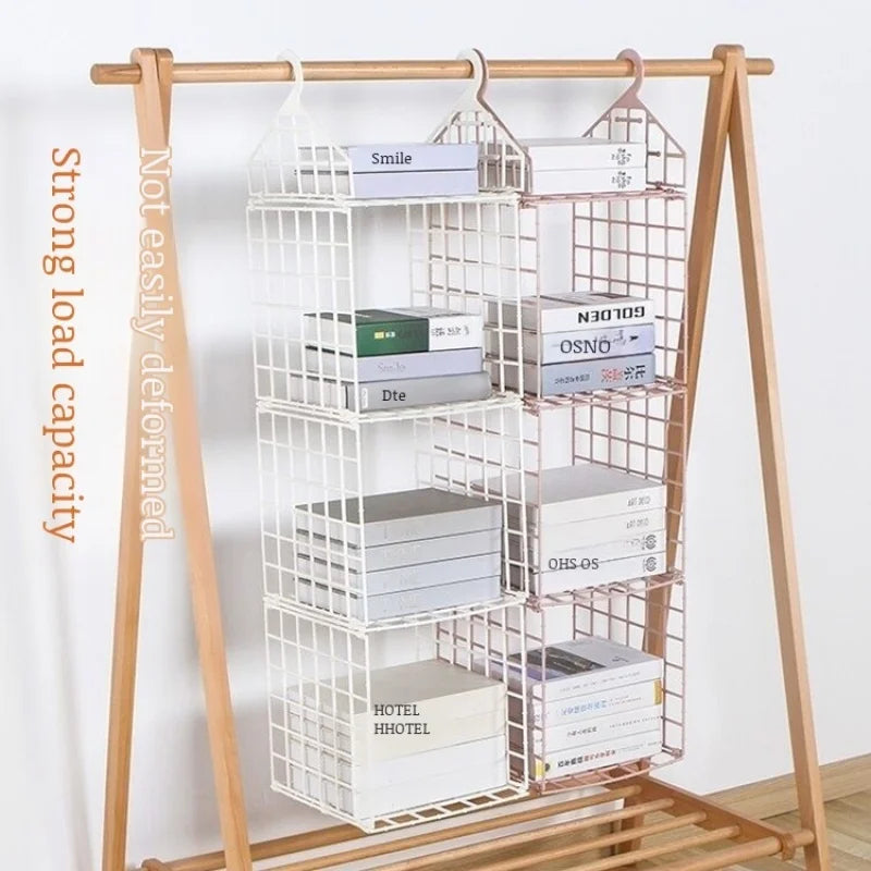 GlideHold® HangingOrganizer: Pladsbesparende Multi-Lags Vertikal Hængende OpbevaringsOrganizer