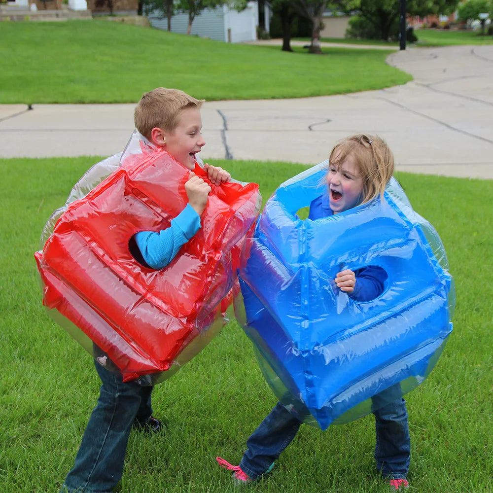 Kletshuts™ InflatableBumper: Oppusteligt Børne Bumper Sjov Kollision Spil
