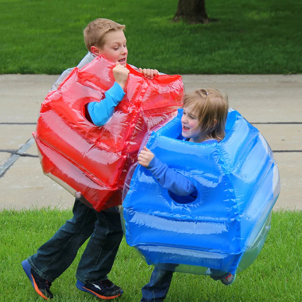 Kletshuts™ InflatableBumper: Oppusteligt Børne Bumper Sjov Kollision Spil