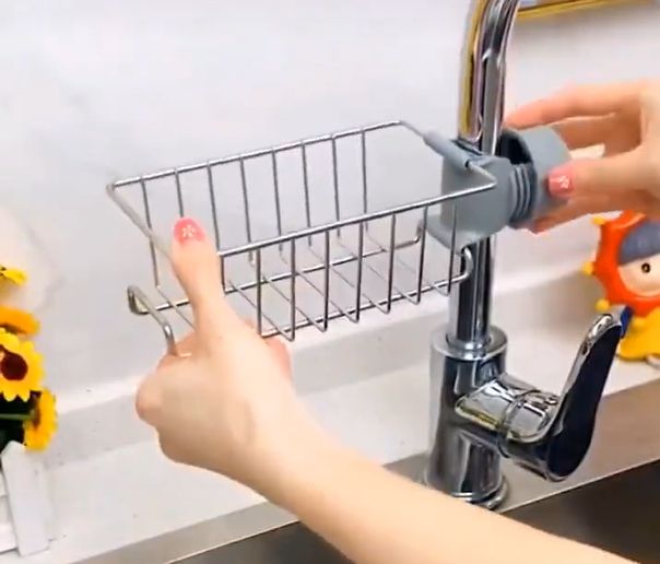 Globetrek° DrainRack 1+1 GRATIS - Justerbar Køkkenvask Og Badeværelses Afløbs Rack