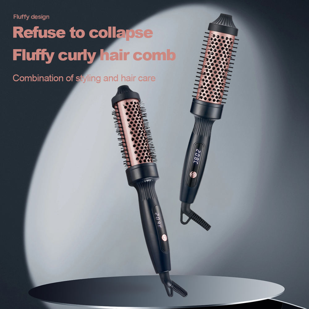 Rose® HairBrush: Multi-styling Hårvolumen og Glansbørste