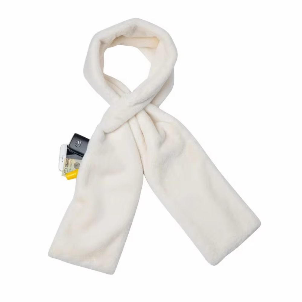 Icone™ PocketScarf: Stilfuld Træk-Igennem Vinter Halsvarmer Lommetørklæde