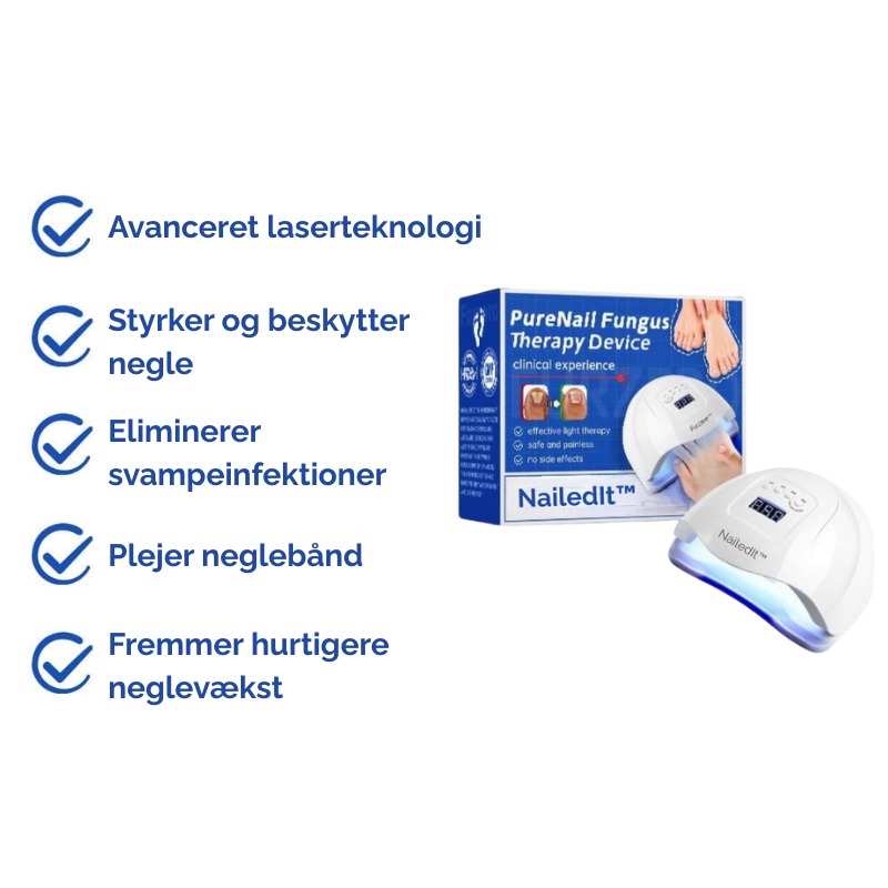 NailedIt lysbaseret negleplejeenhed