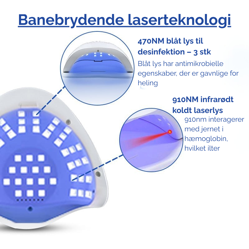 NailedIt lysbaseret negleplejeenhed