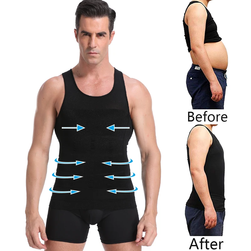 Icone™ BodyShaper 1+1 GRATIS - Mænds Stilige Slanke Færdige Tank Kropp Formere