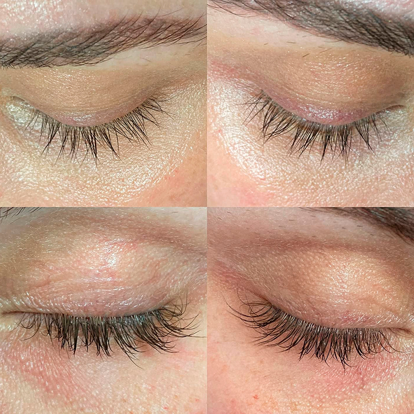 Nærbillede af detaljer på BOOSTER Serum til vipper og bryn