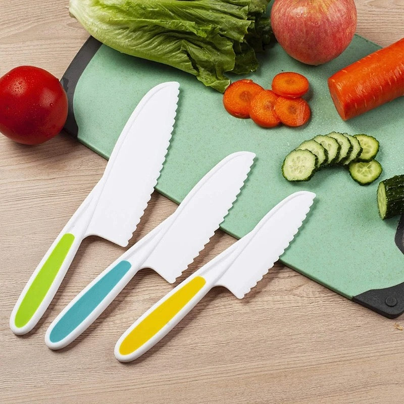 Kletshuts™ KidsKitchen: Sikker Skæring Leg Børn Køkken Legetøj Sæt