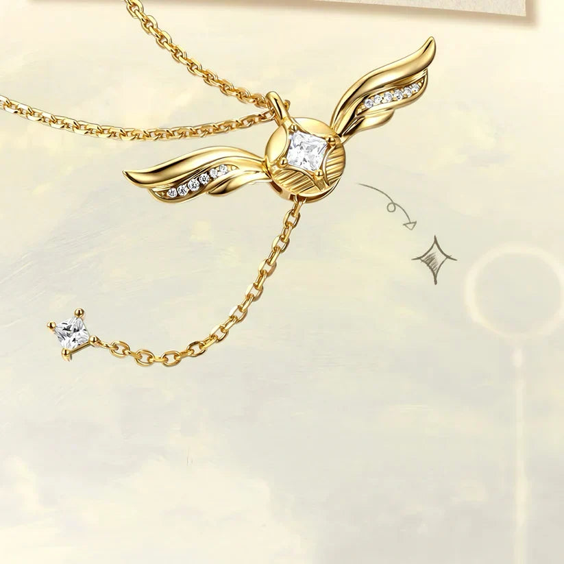 Jewelance™ WingsNecklace 1+1 GRATIS: Elegant Minimalistisk Stil Vinger Halskæde