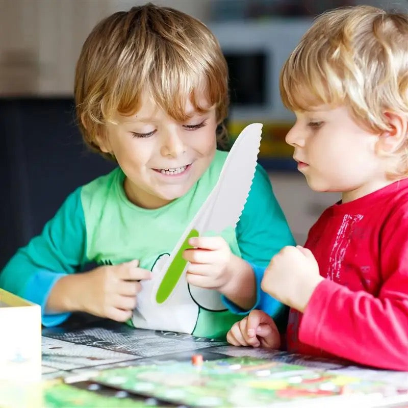Kletshuts™ KidsKitchen: Sikker Skæring Leg Børn Køkken Legetøj Sæt