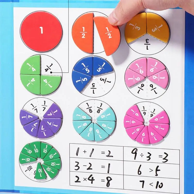 Kletshuts™ MathGame: Pædagogisk Magnetisk Børn Matematik Puslespil Spil