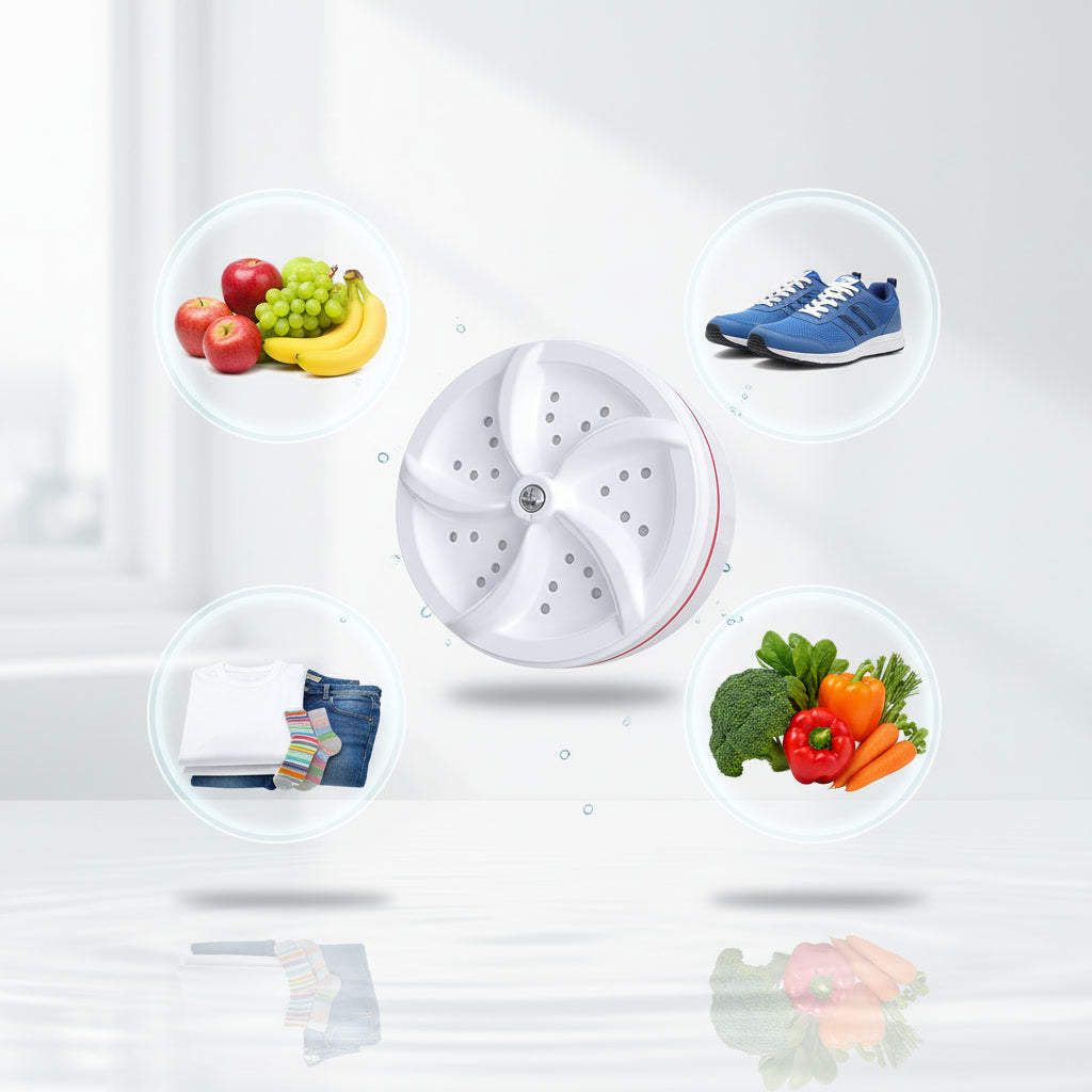 Cleaner Pro° MultiWasher: Bærbar Multi-Formål Mini Turbine Vasker