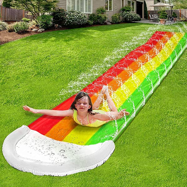 Kletshuts™ WaterSlide: Hurtig-Opsætning Oppustelig Vandrutsjebane