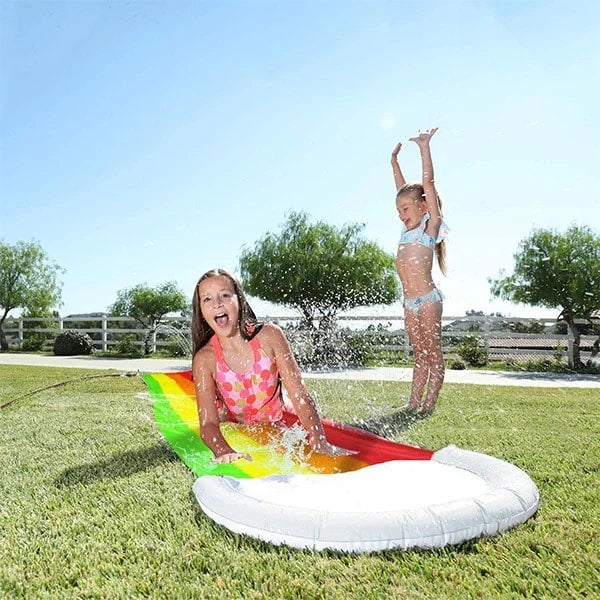 Kletshuts™ WaterSlide: Hurtig-Opsætning Oppustelig Vandrutsjebane