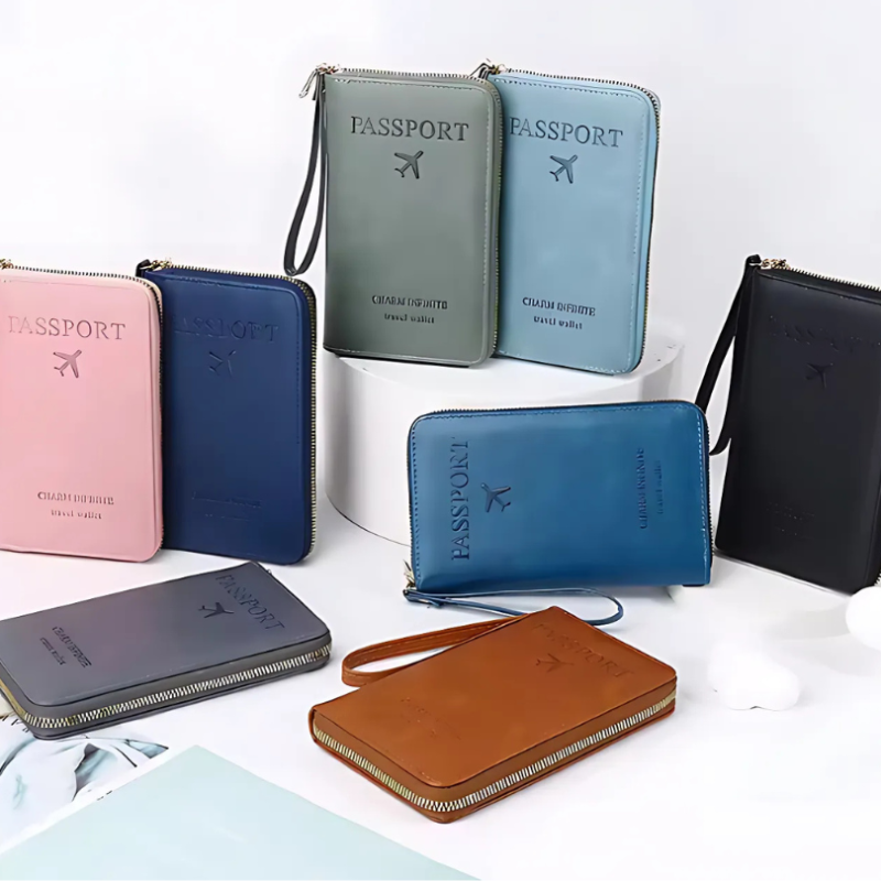 Icone™ TravelWallet 1+1 GRATIS: Alt I Én Pasholder Og Rejsetegnebog