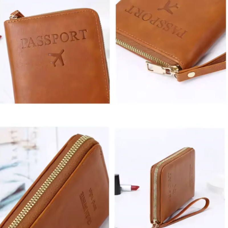 Icone™ TravelWallet 1+1 GRATIS: Alt I Én Pasholder Og Rejsetegnebog