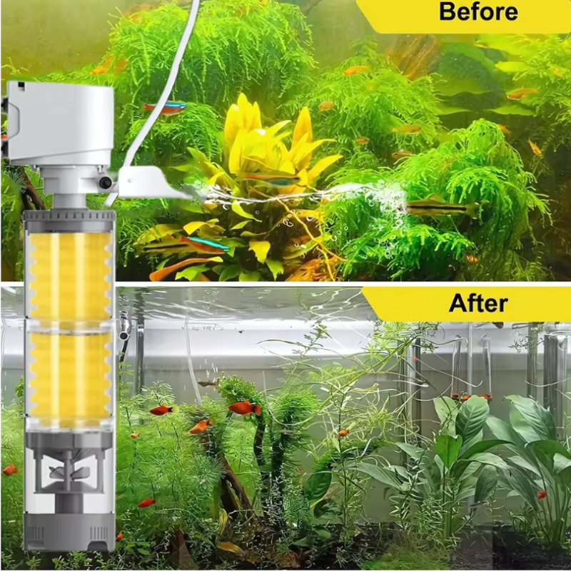 AquariumFilter: Vandcirkulation Og Filtrering Akvarie Filter Sæt