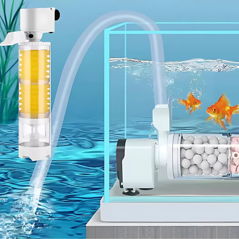 AquariumFilter: Vandcirkulation Og Filtrering Akvarie Filter Sæt