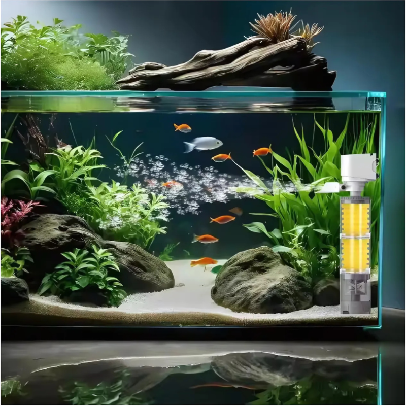 AquariumFilter: Vandcirkulation Og Filtrering Akvarie Filter Sæt