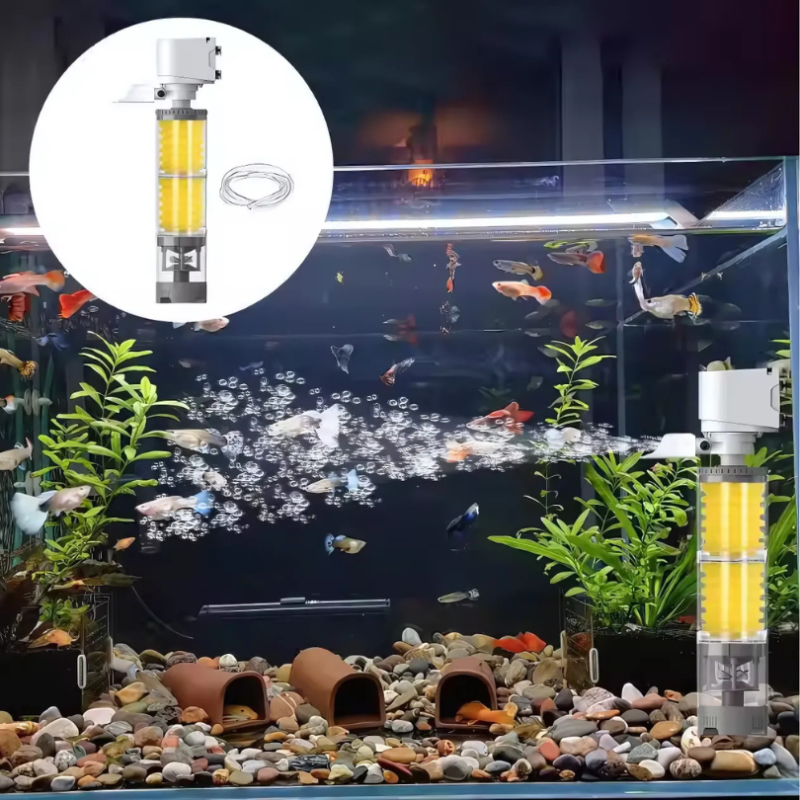 AquariumFilter: Vandcirkulation Og Filtrering Akvarie Filter Sæt