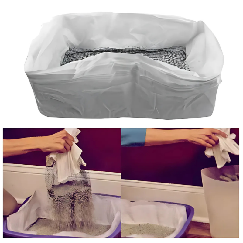 Catfri® WasteFilter 1+1 GRATIS: Genanvendelige Katte Strø Liners Til Affald Fjernelse