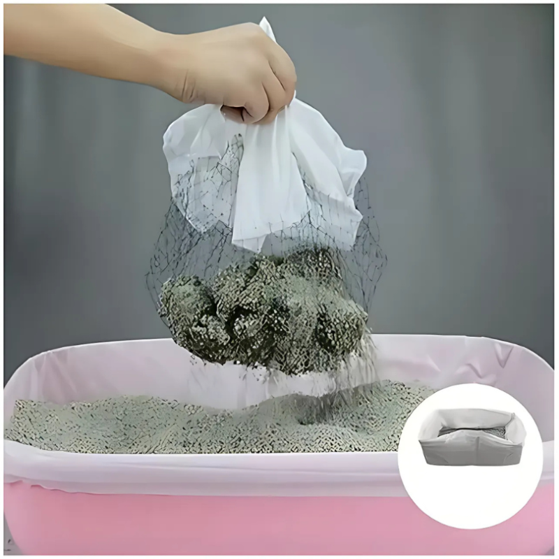 Catfri® WasteFilter 1+1 GRATIS: Genanvendelige Katte Strø Liners Til Affald Fjernelse