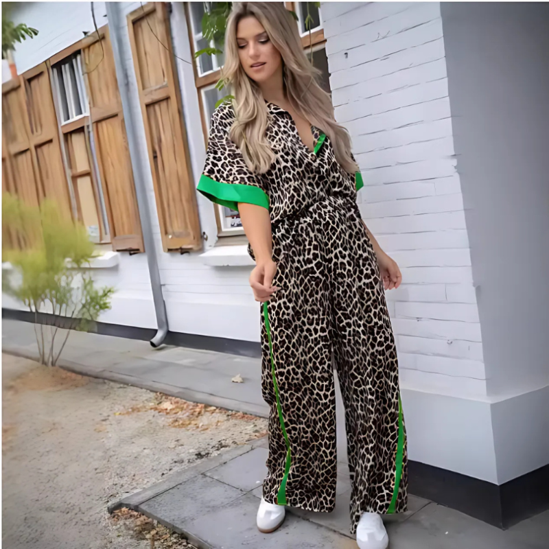 Icone™ LeopardOutfit: Komfort Hele Dagen Med 2-Delt LeopardOutfit Sæt