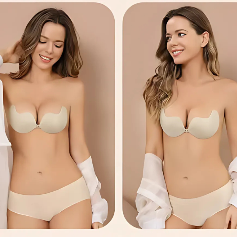 Icone™ PushBra 1+1 GRATIS: Selvklæbende Stropløs Push-Up-Bh