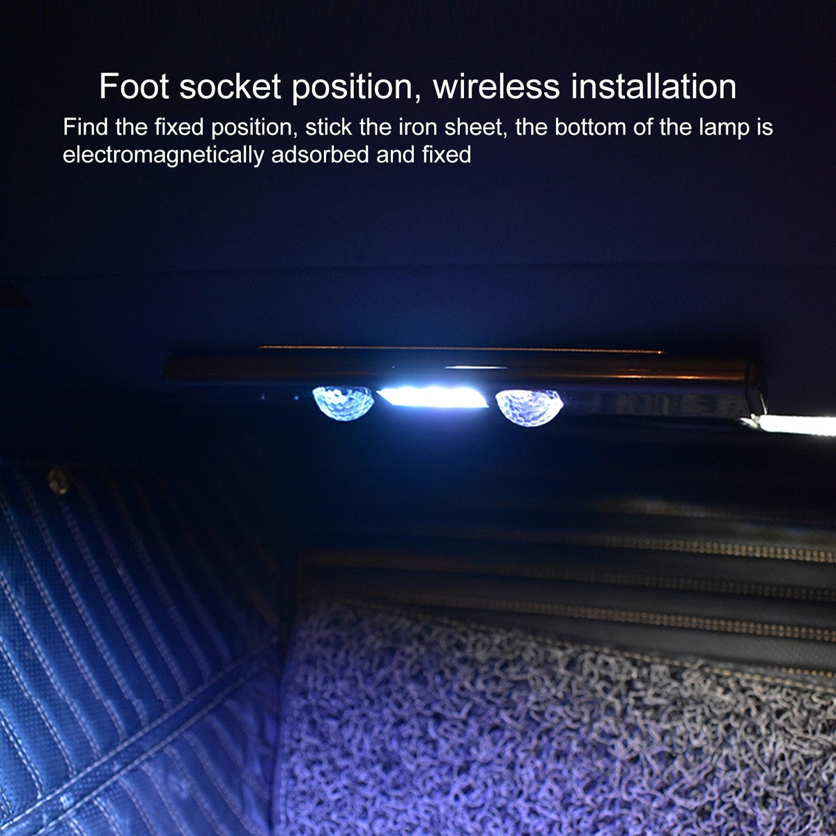 Ledsen™ GlowLights: Ambient Bilinteriør Projektor Glød Lygter