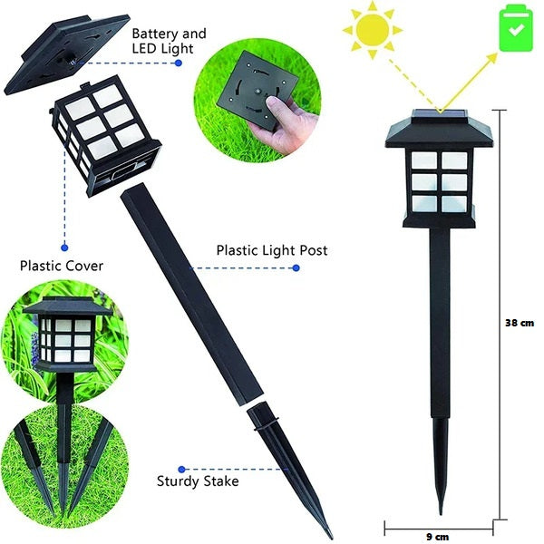 Ledsen™ PathLight 1+1 GRATIS: Elegant Solbelysning Udendørs Sti Lys