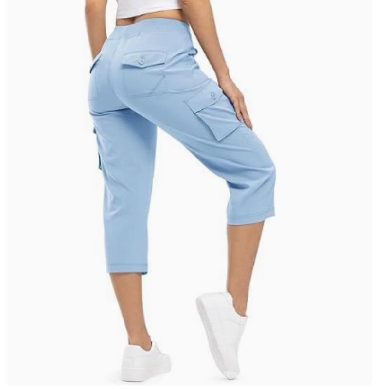 Icone™ ModernPants: Casual Komfortable Løse Pasform Stil Moderne Korte Bukser Til Kvinder